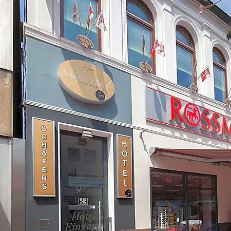 Schaefers Hotel, Innenstadt, Baeckerfruehstueck Inklusive & Self Check-In 3* 베크타